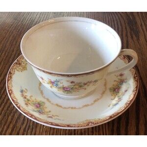 Vintage Kongo China Cup & Saucer “Dudley” Made In Japan